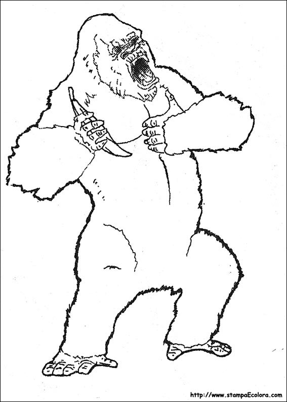 Disegni King Kong